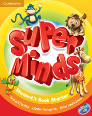 Підручник з англійської мови Super Minds Starter Student's Book with DVD-ROM